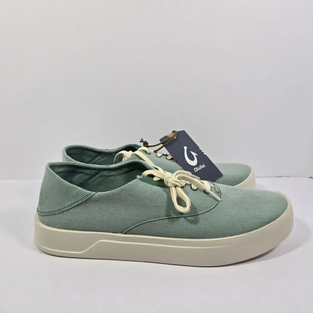 Olukai Tradewind Bamboo Casual Shoes Lightweight Canvas Shoes Mens 12